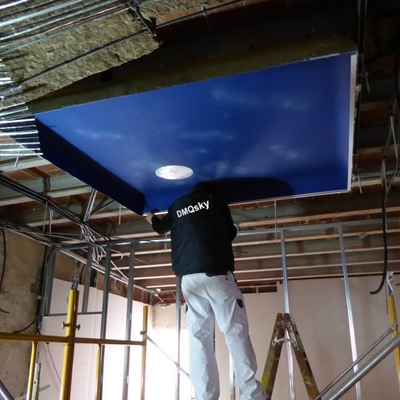 instalación panel DMQsky cielo estrellado con luna