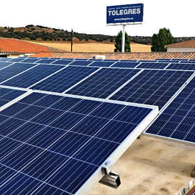 Instalación fotovoltaica en la empresa Tolegres – Toledo