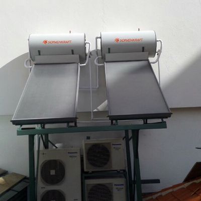 INSTALACIÓN TERMICA EN PARALELO DE 400L