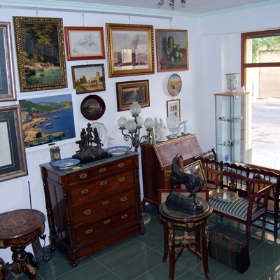 interior de la tienda