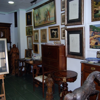 interior de la tienda
