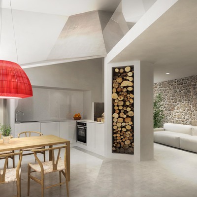 Interiorisme d'una barbacoa