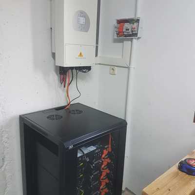 Rack de baterías