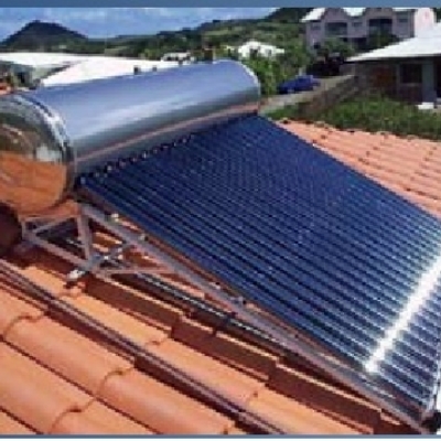 Kit solar termica domestico en techo