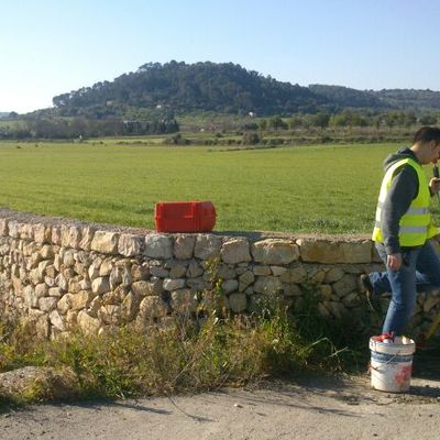 Levantamiento topográfico en zona costera.