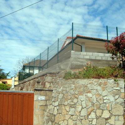 MALLA VERDE RIGIDA
