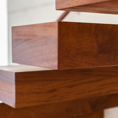 Detalle de escalera en Ontinyent