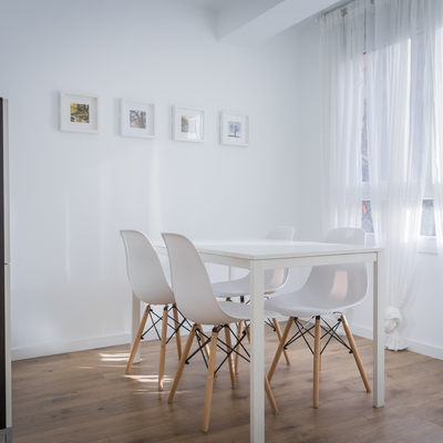 Zona de comedor acogedora