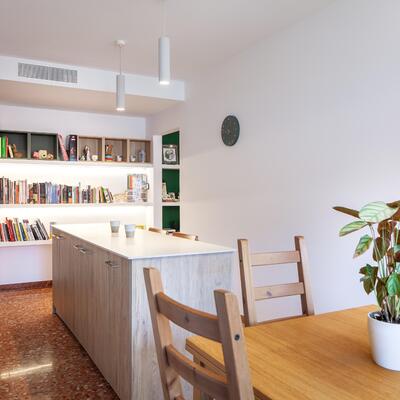 Cocina y comedor