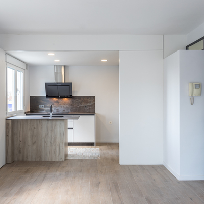 Cocina abierta al salón