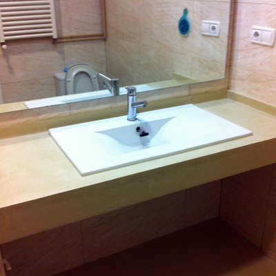 microcemento baño