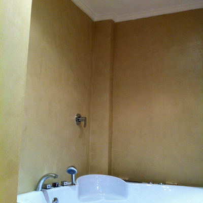 microcemento en baño