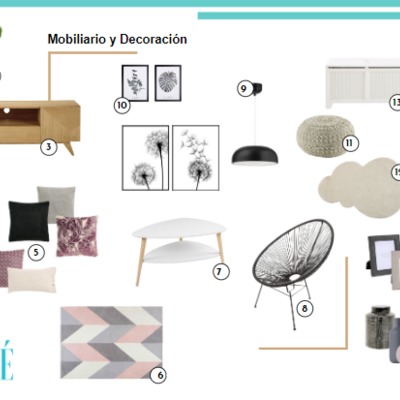 Décoralyté Mobiliario Proyecto de Interiorismo