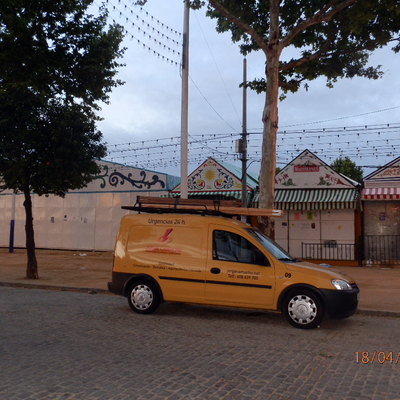 Montaje Casetas Feria de Sevilla