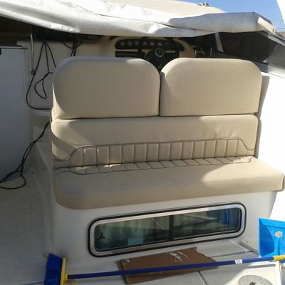 Realizacion y tapizado asiento barco