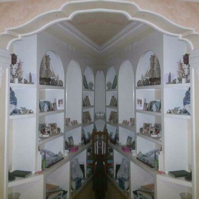 mueble y su reflejo