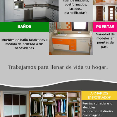 Muebles de cocina y armarios