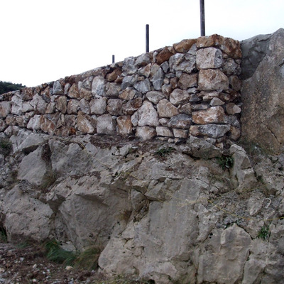 muro de piedra