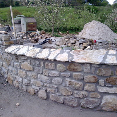 muro de piedra