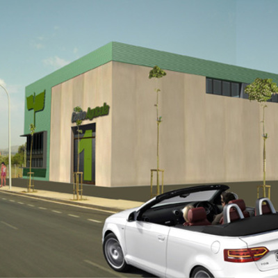 Nave para centro agrícola