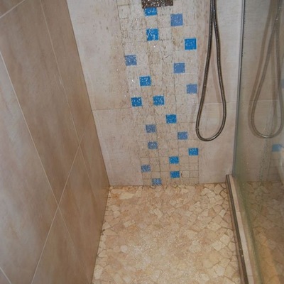 ducha y detalles obra