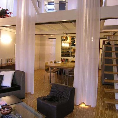 Reforma de ático loft industrial