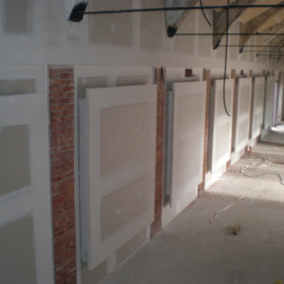 Volumenes en pared