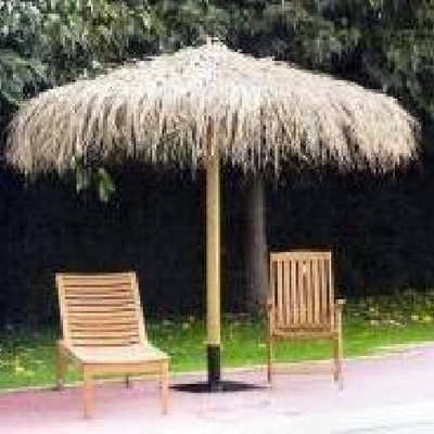 Parasol rústico