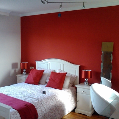 Pared roja