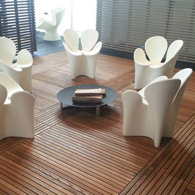 PARQUET EN TERRAZA