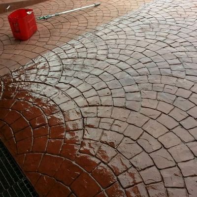 Pavimento Impreso + Resinas