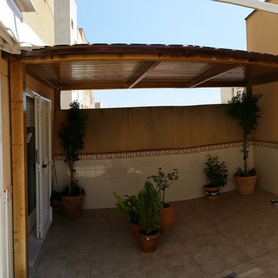 Pérgola terraza