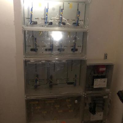 Instalación de batería de contadores