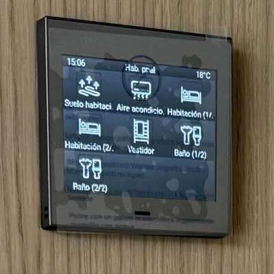 Pantalla 4" KNX
