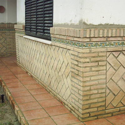 Revestimiento del patio 