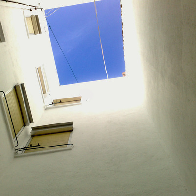 Pintura en patio