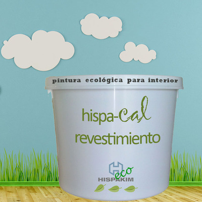 Pinturas naturales HISPA-CAL para interior y exterior