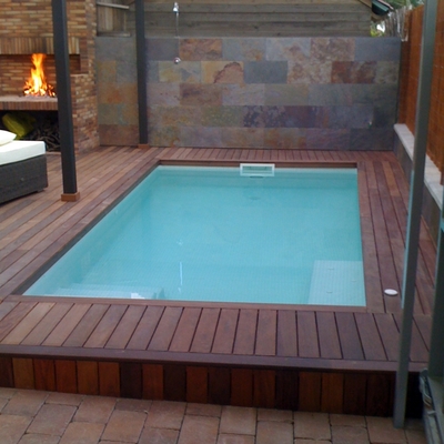 Piscina con jakucci