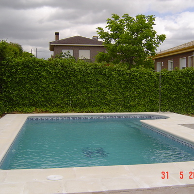 Piscina en el casar