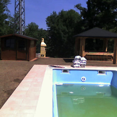 piscina de fibra