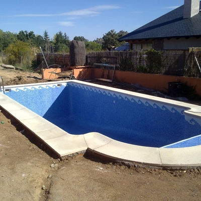 piscina de obra