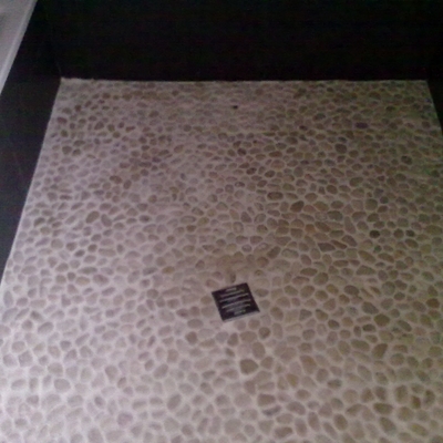 Plato de ducha de obra