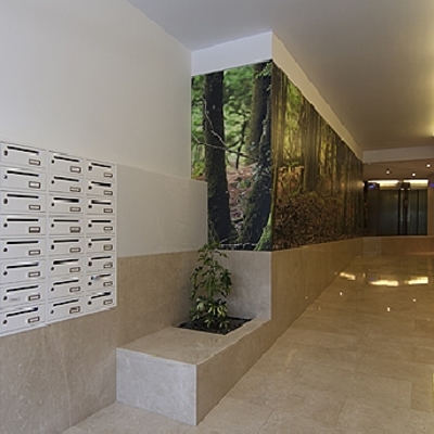 Portal en Santiago
