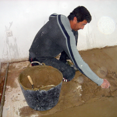 preparando afirmado para pavimentar