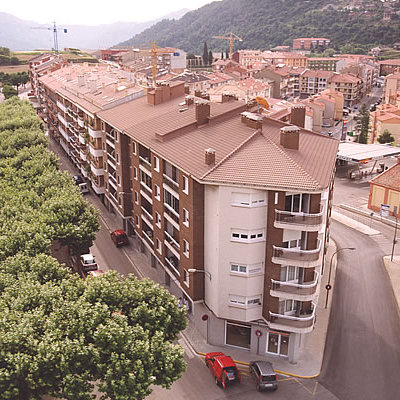 Promoció de 2 edificis d'obra nova al Passeig de la Indústria de Berga
