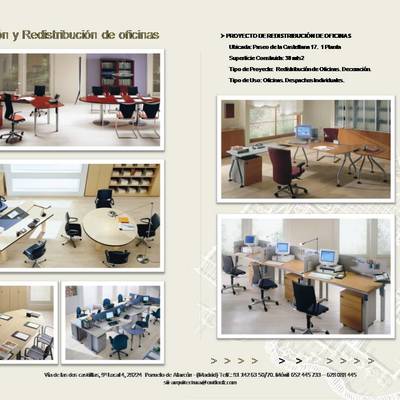 PROYECTO DE REDISTRIBUCIÓN DE OFICINAS