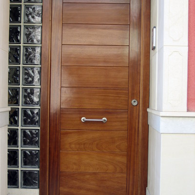 puerta de calle