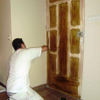PUERTA DE MADERA