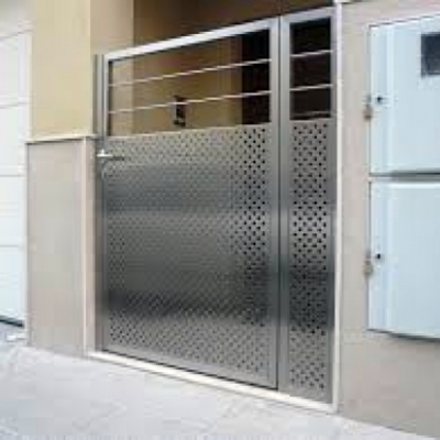 puertas acero inoxidable