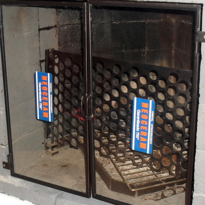 Puertas chimenea